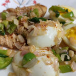 Masala Eggs & Air-Fried Spiced Chicken